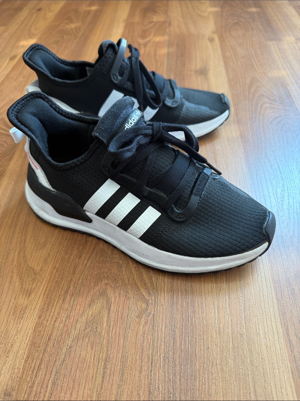 adidas Black and White Men's Athletic Sneakers